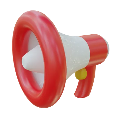 Megafone  3D Icon