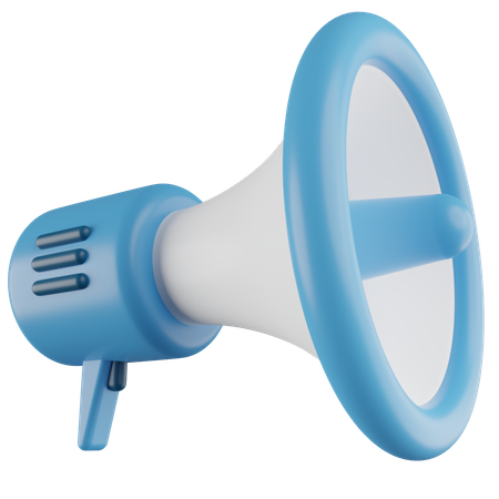 Megafone  3D Icon