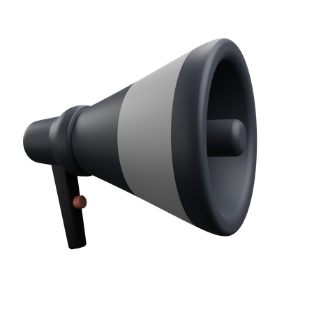 Megafone  3D Icon