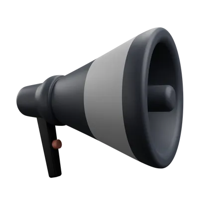 Megafone  3D Icon