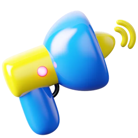 Megafone  3D Icon