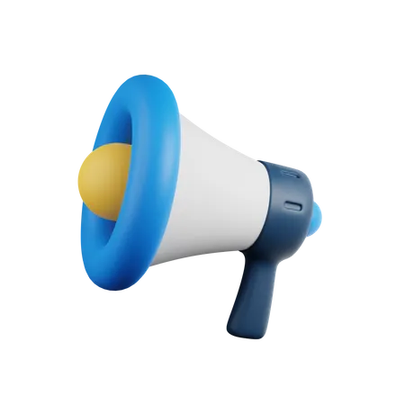 Megafone  3D Icon