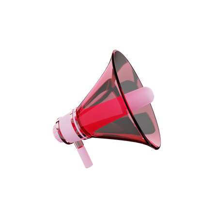 Megafone  3D Icon