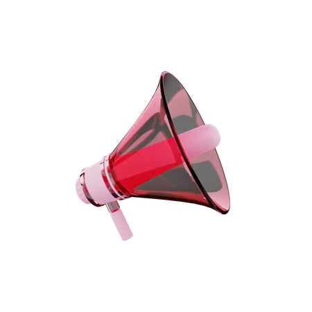 Megafone  3D Icon