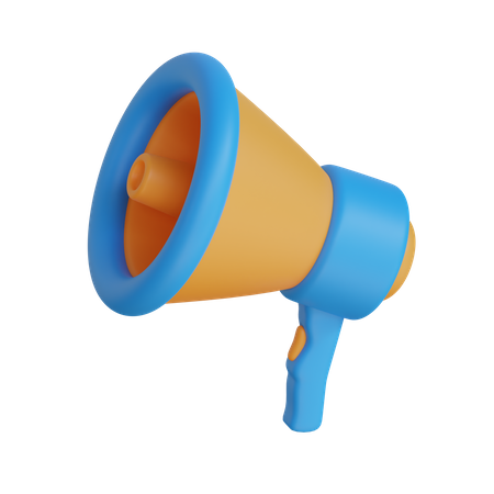 Megafone  3D Icon