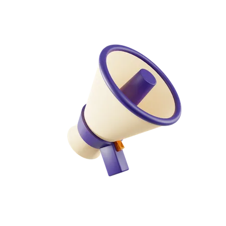 Megafone  3D Icon