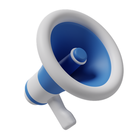 Megafone  3D Icon