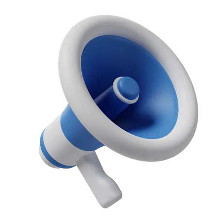 Megafone  3D Icon