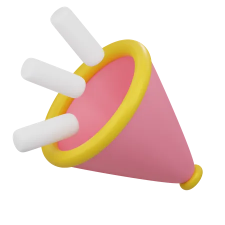 Megafone  3D Icon