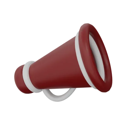 Megafone  3D Icon