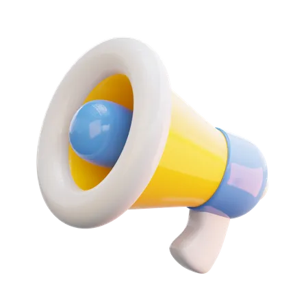 Megafone  3D Icon