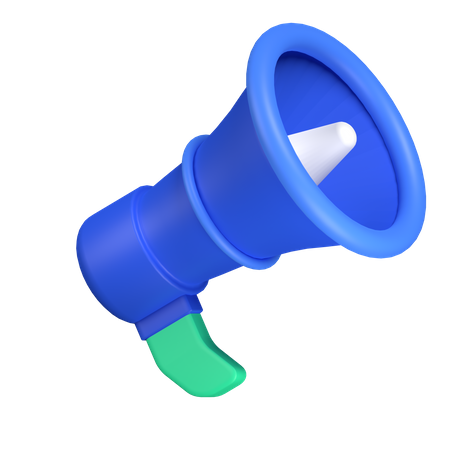 Megafone  3D Icon