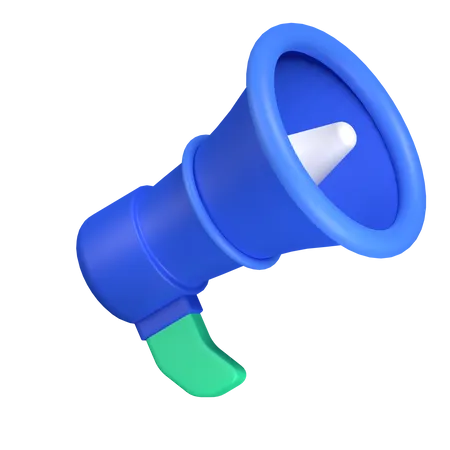 Megafone  3D Icon