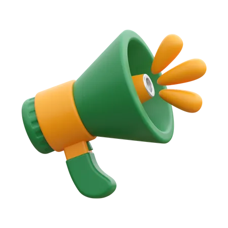 Megafone  3D Icon