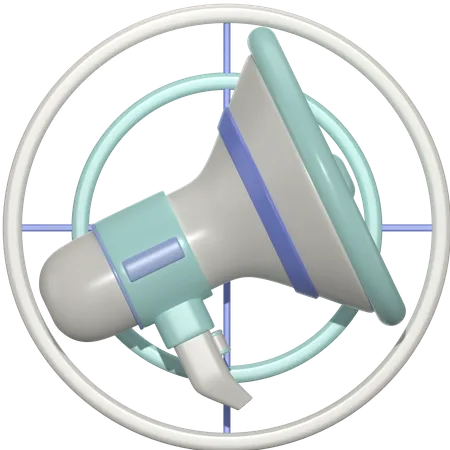 Megafone  3D Icon