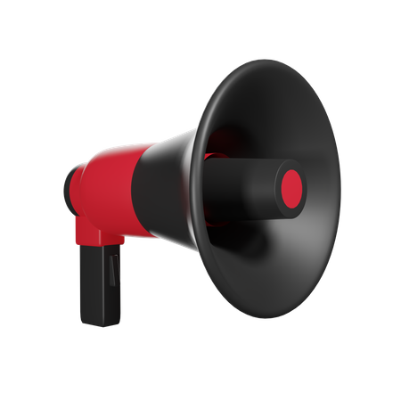 Megafone  3D Icon