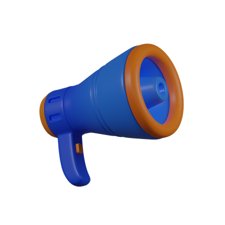 Megafone  3D Icon