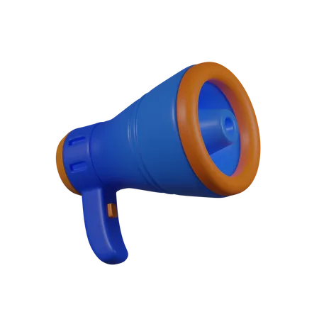 Megafone  3D Icon