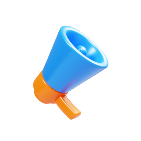 Megafone  3D Icon