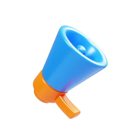 Megafone  3D Icon