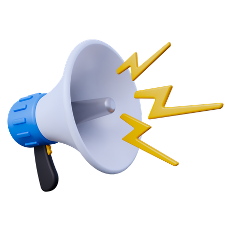 Megáfono  3D Icon