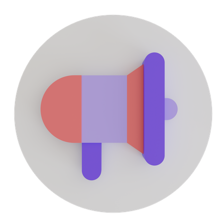 Megáfono  3D Icon