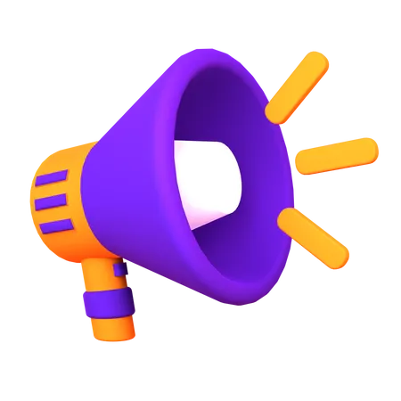 Megáfono  3D Icon