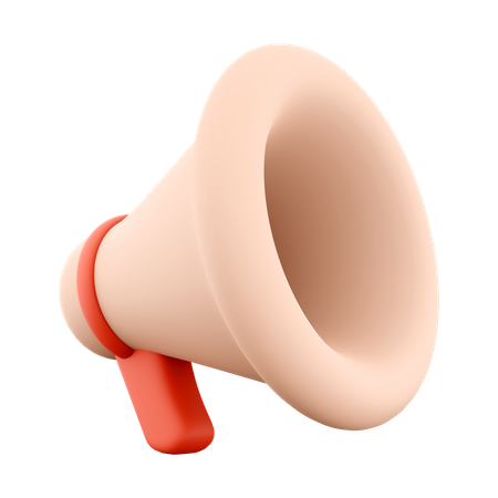Megaphon  3D Icon
