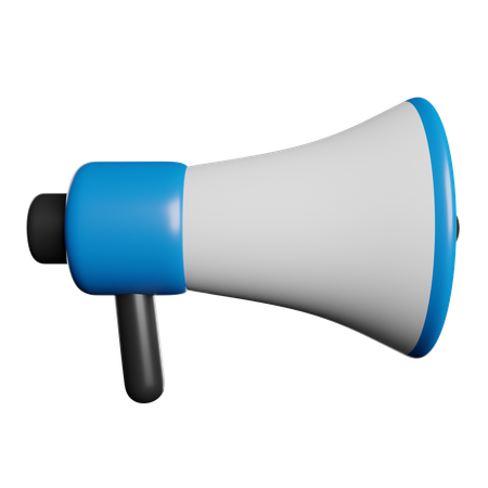 Megaphone  3D Icon