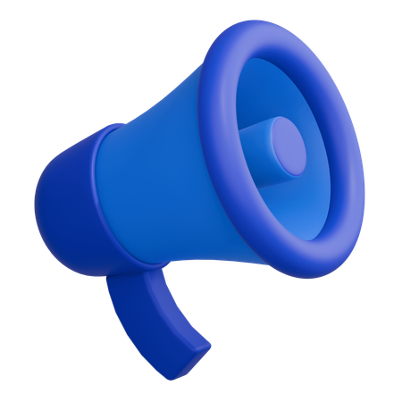 Megaphone  3D Icon