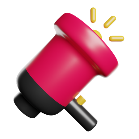 Megaphone  3D Icon