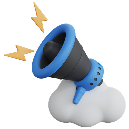 Megaphone  3D Icon