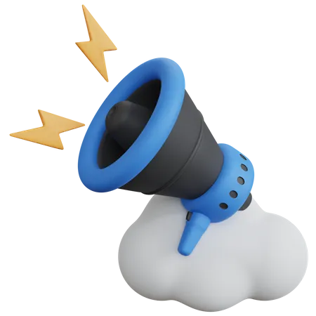 Megaphone  3D Icon