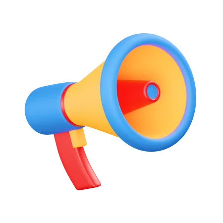 Megaphone  3D Icon