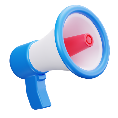 Megaphone  3D Icon