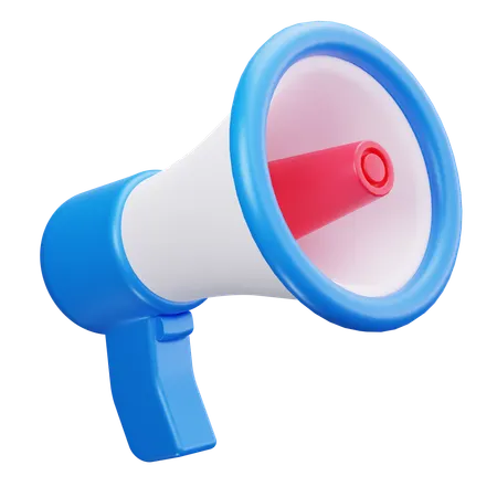 Megaphone  3D Icon