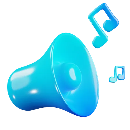 Megaphone  3D Icon