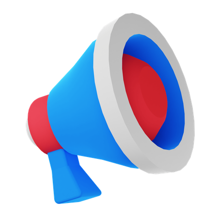 Megaphone  3D Icon