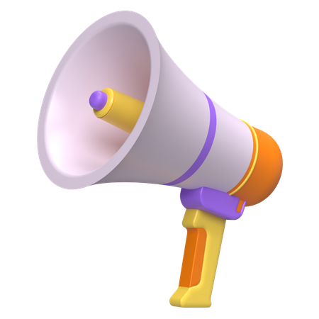 Megaphone  3D Icon