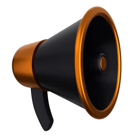 Megaphone  3D Icon