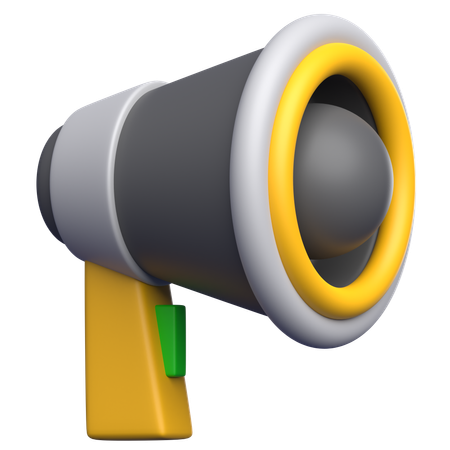 Megaphone  3D Icon