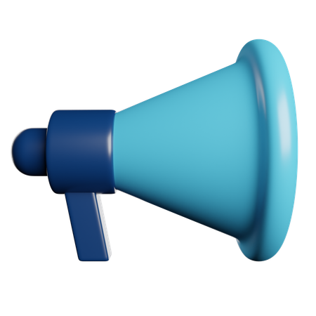 Megaphone  3D Icon