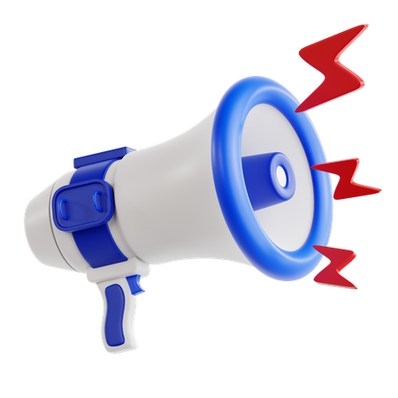 Megaphone  3D Icon