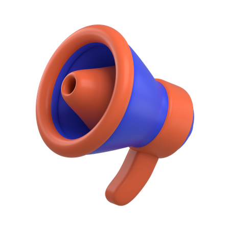 Megaphone  3D Icon