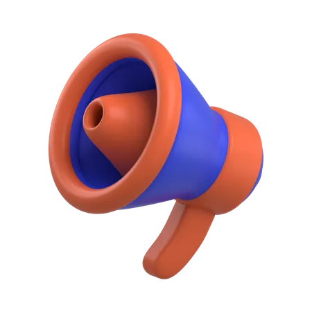 Megaphone  3D Icon