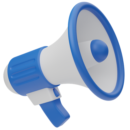 Megaphone  3D Icon