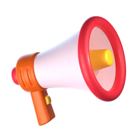 Megaphone  3D Icon