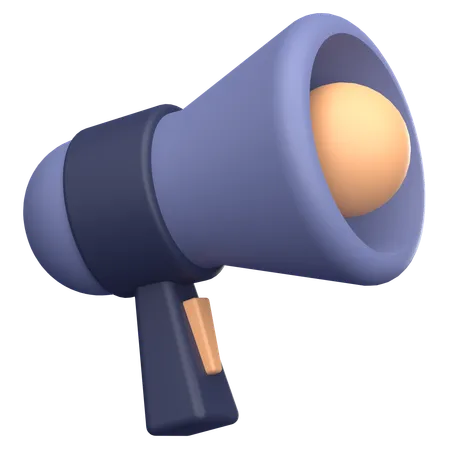 Megaphone  3D Icon