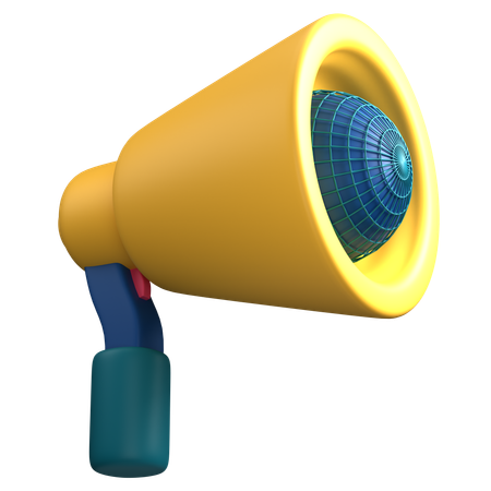 Megaphone  3D Icon