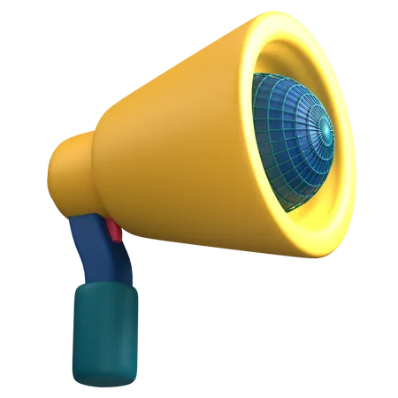 Megaphone  3D Icon